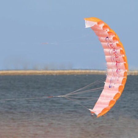 C 2 Peças Dupla Linha Surf Kitesurf Jogo De Pára-quedas De - Imagem 3