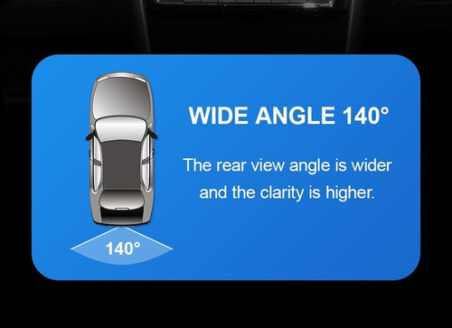 Câmera Traseira Ahd 720p Apenas Para Estéreo Automotivo Isud - Imagem 6
