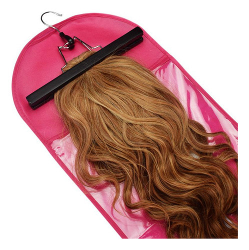 2 Peças De Bolsa E Clipe, Peruca De Cabelo, Extensão, Cabide - Imagem 28