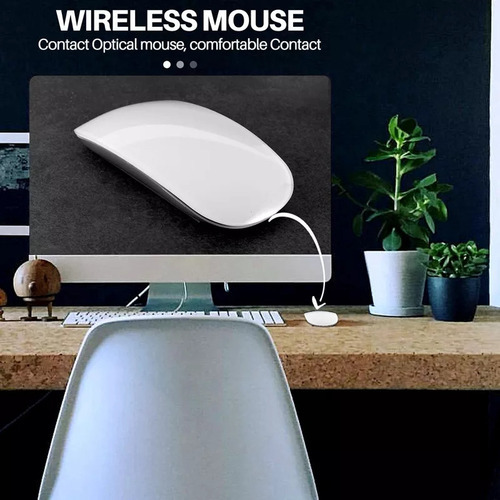 Mouse Sem Fio Silencioso Magic Mouse Para Competição - Imagem 5