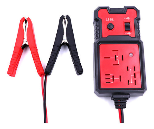 Testador De Relé Automotivo 12v De Quatro Pinos E Cinco Pino