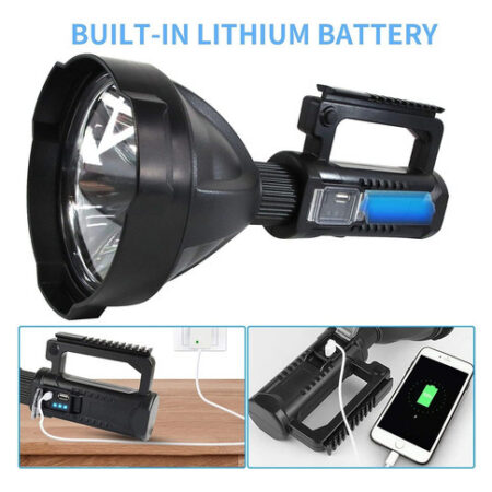 Lanternas Led Holofote 90000 Lumens - Imagem 4