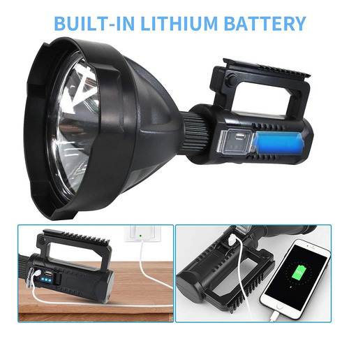Lanternas Led Holofote 90000 Lumens - Imagem 4