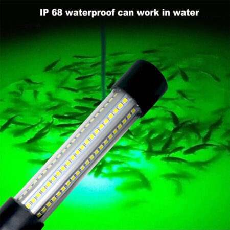 Luz De Pesca: Lâmpada De Armadilha Para Peixes Led, Submersi - Imagem 5