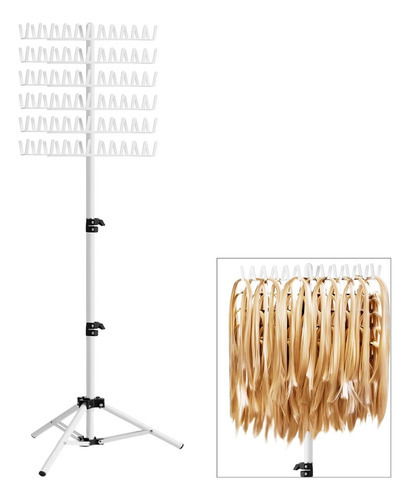 Rack De Cabelo Para Trança, Separador De Cabelo, Suporte - Imagem 12