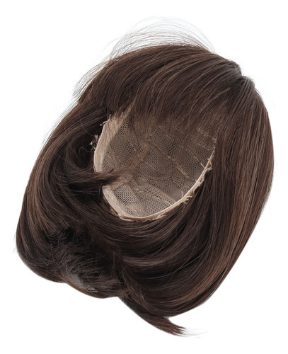 Peruca De Boneca, Franja Reta, Comprimento Dos Ombros, Cabel - Imagem 3