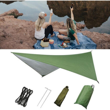- Tenda Resistente Lona Rede Capa Chuva Fly Area 3.22cm² - Imagem 5