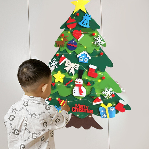 O Tree Decorations Para Crianças, Brinquedos De Bricolage, F - Imagem 4
