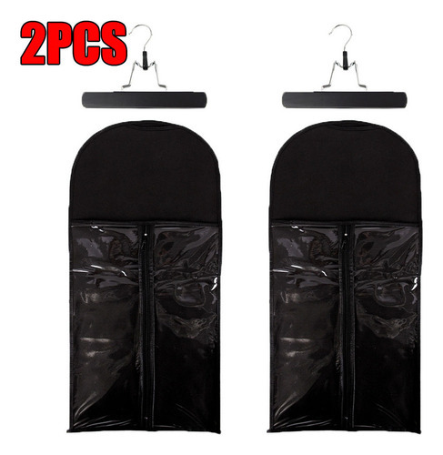 2 Peças De Bolsa E Clipe, Peruca De Cabelo, Extensão, Cabide - Imagem 20