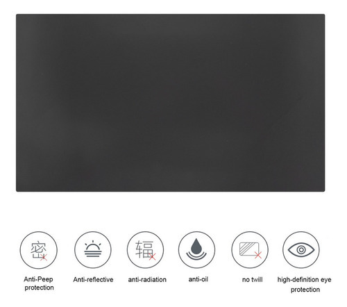Filtro De Tela De 18,5 Polegadas Laptop Anti Peep Protetor D - Imagem 3