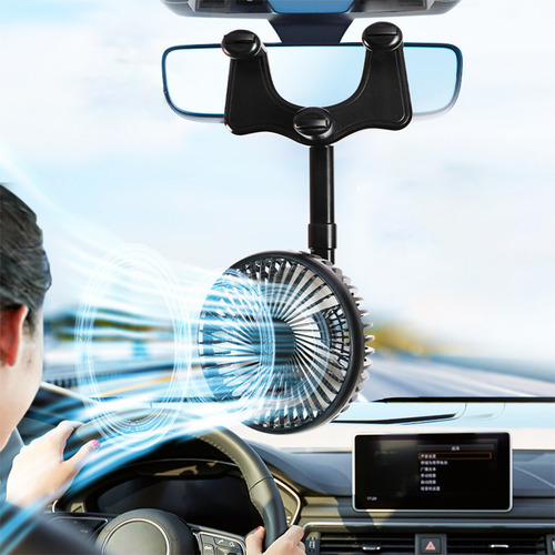 Ventilador De Espelho Retrovisor Automotivo Usb Ventilador A