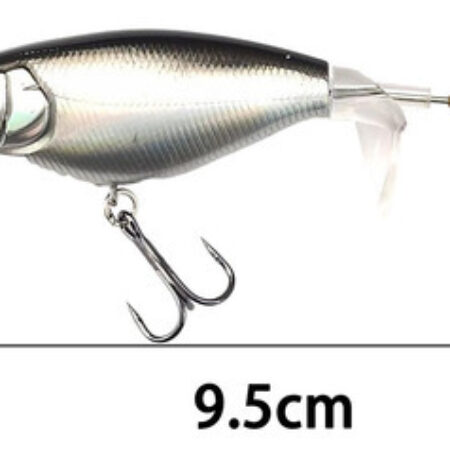 Topwater Iscas De Pesca Superior Água Baixo Isca Argent - Imagem 2