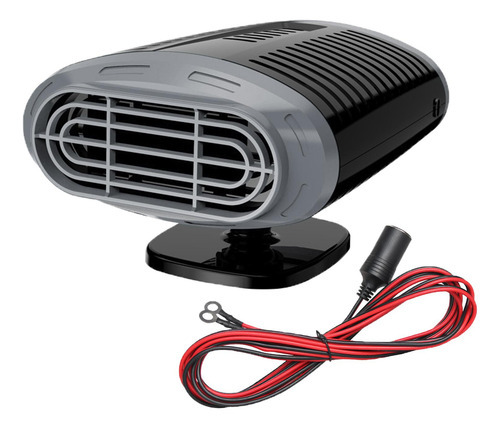2 Em 1 Ventilador Aquecedor De Carro 120w 12v Preto Cinza - Imagem 12