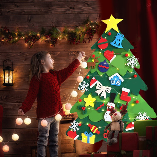 O Tree Decorations Para Crianças, Brinquedos De Bricolage, F - Imagem 6