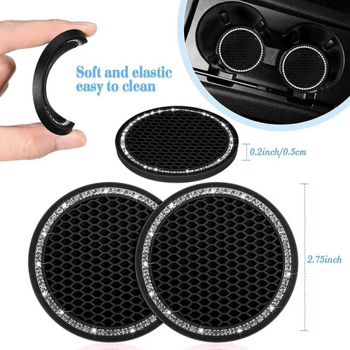 Conjunto De 11 Acessórios Automotivos Brilliant Diamond Para - Imagem 3