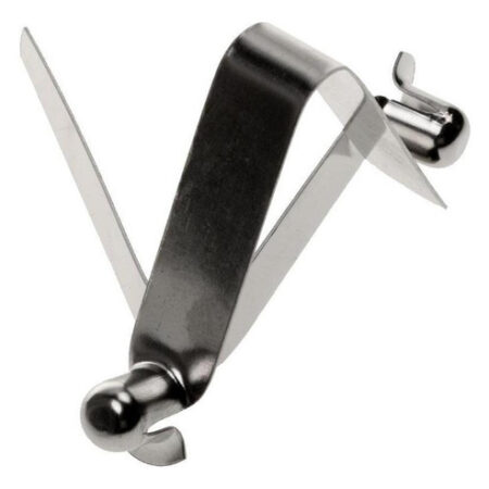 2x10 Pack Tenda Pole Kayak Paddle Botão Snap Clip Trava - Imagem 3
