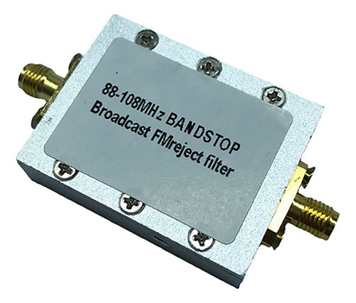 Filtro Fm Bandstop Sinal Do Receptor Sma Band-stop 88-108 Mh - Imagem 2
