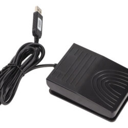 Controle Multimídia De Teclado Usb Foot Pedal Game Mouse