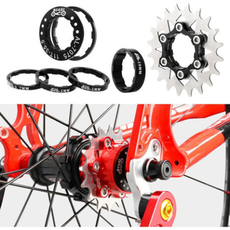 Conjunto De Cassetes De Velocidade Única, Adaptador De 20t - Imagem 7