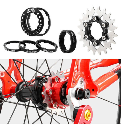 Conjunto De Cassetes De Velocidade Única, Adaptador De 20t - Imagem 7