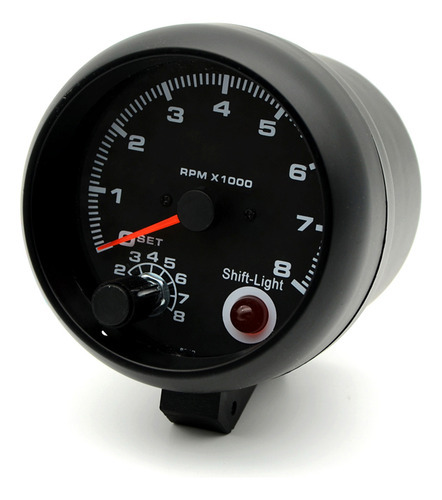 . Tacômetro Automotivo Aumotop.. 75'' Preto Universal Inter - Imagem 6