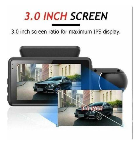 Câmera Dvr Para Veículos Automotivos Com Lente Dupla Uber/ta - Imagem 9