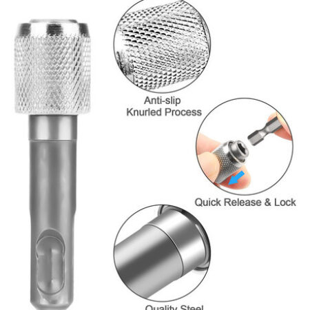 5 Unidades De Adaptador Sds- Drill Chuck, Adaptador Sds Bit - Imagem 2