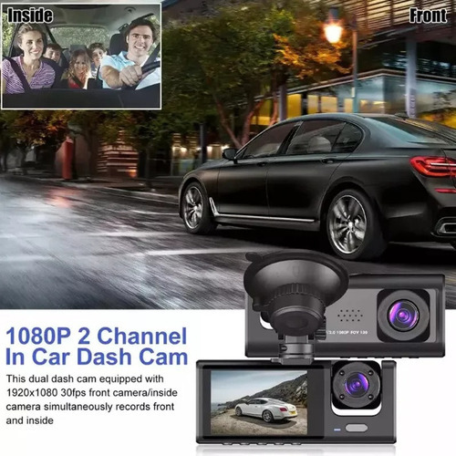 Wifi Automotivo Câmera Frontal Interna Ré Grava Imagem E Som - Imagem 9