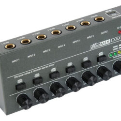 Mixer De Áudio Interface Usb As Guitarras, Baixo, Teclados