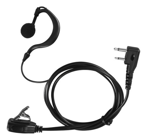 Fone De Ouvido Walkie Talkie Ptt Mic Radio Para Ic-f11-fs