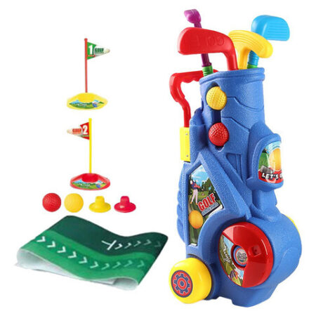 K Conjunto De Jogo De Mala De Golfe Para Crianças, Conjunto - Imagem 2