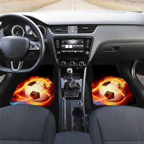 Conjunto De Tapetes Automotivos De Impressão Universal 2 Em - Imagem 4