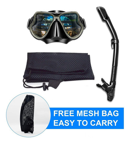 Máscara De Snorkel Macia Máscara De Snorkel Dry Mole Mais - Imagem 7