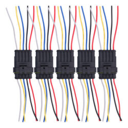 Conector De Fio Automotivo 5 Peças Way Car Electrical Imperm