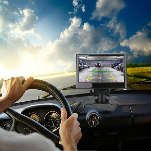 Tela Lcd Com Suporte Universal Automotivo De 7 Polegadas, - Imagem 5
