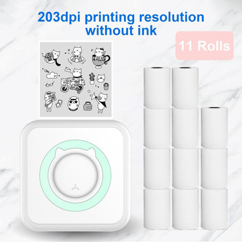 A1 Impressora Térmica Sem Fio Peripage Mini Pocket - Imagem 6