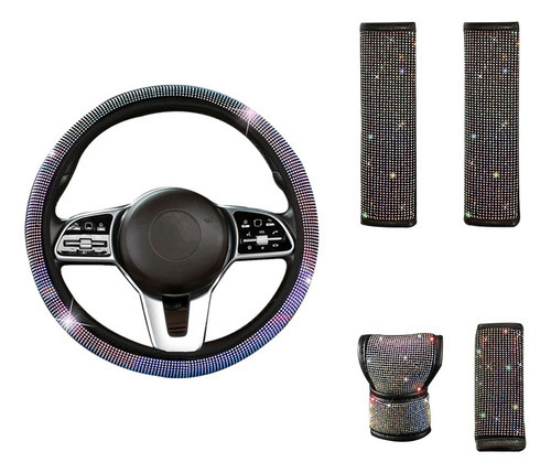 Capa De Volante Diamante Para Acessórios Automotivos - Imagem 10