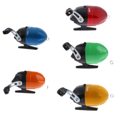 Mini Carretel Giratório De Face Fechada Carretel De Pesca - Imagem 10