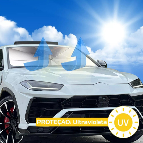 Cys Quebra Sol Parabrisa Protetor Solar Automotivo Proteção - Imagem 3