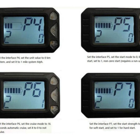 Tela De Exibição De Instrumentos De Scooter Elétrica Ajustáv - Imagem 6