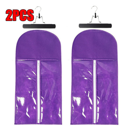 2 Peças De Bolsa E Clipe, Peruca De Cabelo, Extensão, Cabide - Imagem 41
