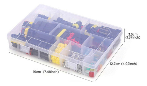 .. Terminais Automotivos Do Conector Bonde 240pcs, - Imagem 2