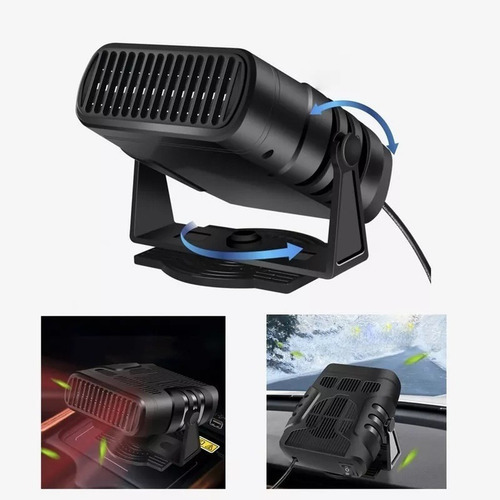 Mini Aquecedor De Ar Condicionado Automotivo Portátil 12v - Imagem 2