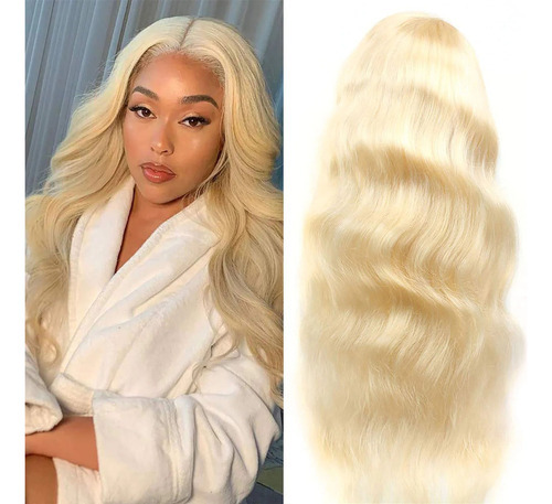 V Glueless #613 Peruca Loira Body Wave Beginner Friend - Imagem 6