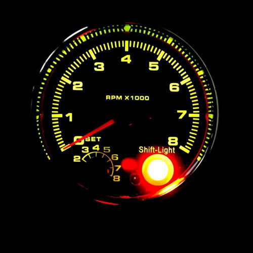 Medidor De Tacômetro Automotivo De 3,75 Pol. 95 Mm 0-8.000 - Imagem 8