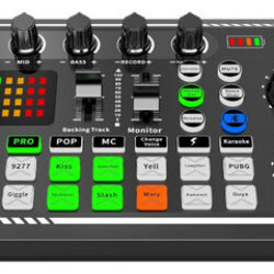 Placa De Som Ao Vivo Audio Mixer Live