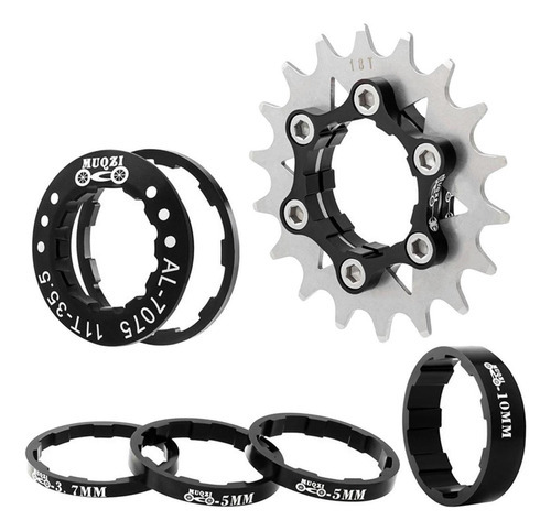 Espaçadores Leves De Cassete De Velocidade Única 18t, Fixie - Imagem 2