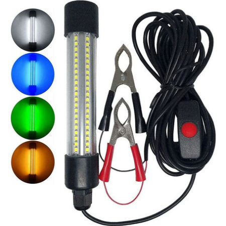 Luz De Pesca: Lâmpada De Armadilha Para Peixes Led, Submersi - Imagem 15