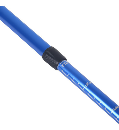 Metal Cane, Liga De Alumínio, Telescópica, Leve, Antiderrapa