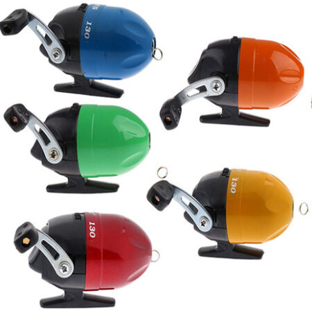 Mini Carretel Giratório De Face Fechada Carretel De Pesca - Imagem 9